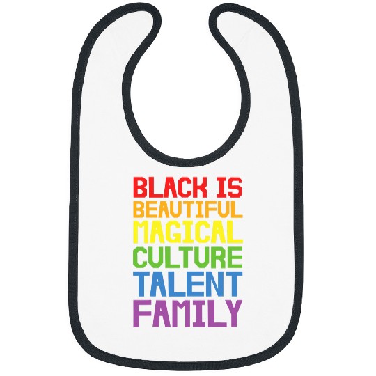 Black is Beautiful African American History and Culture Bibs