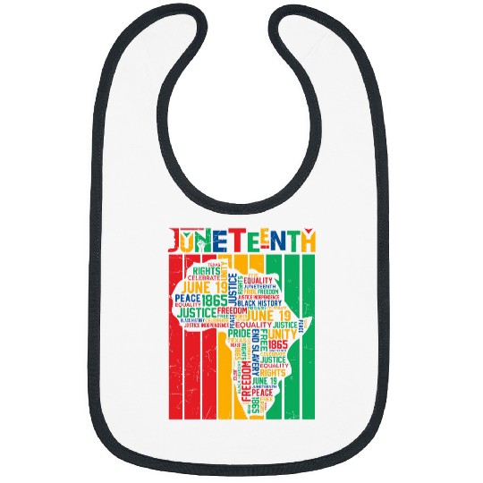 Juneteenth African American Freedom Black History June 19 15 Bibs