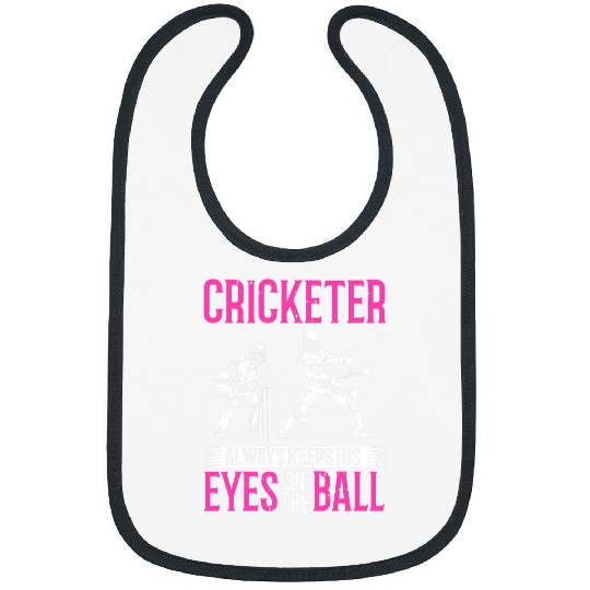 Cricket Fan Sports Cricket Batsman Cricket Lover Cricket Player Bibs