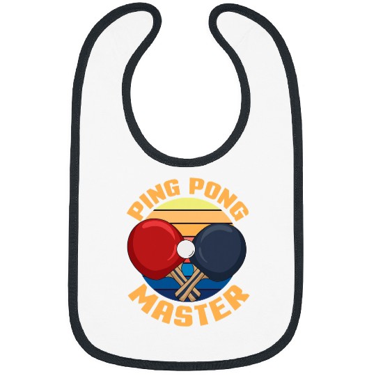 Sport Ping Pong Funny Ping Pong Master Gift Men Women Table Tennis Players Bibs