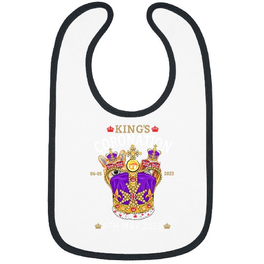 Cavalier Pet Kings Charles Coronation For Kids Union Jack Bibs