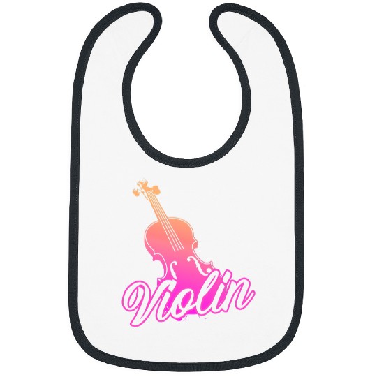Funny Violin Fiddle Player Violinist Musician Instrument Orchestra Bibs