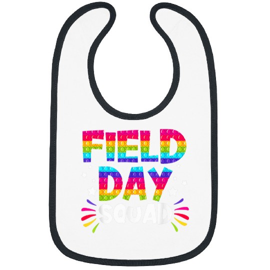 Squad Teacher Student Last Day Of School Field Day Pop It Bibs