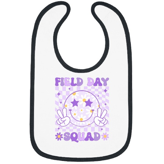 Field Day Teacher Boys Girls Kids Student Field Day Flower Bibs