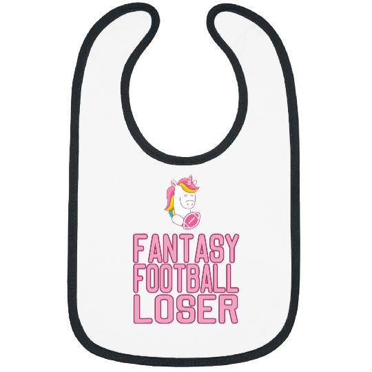 Sport American Football Fantasy Football Loser Unicorns With Football Bibs