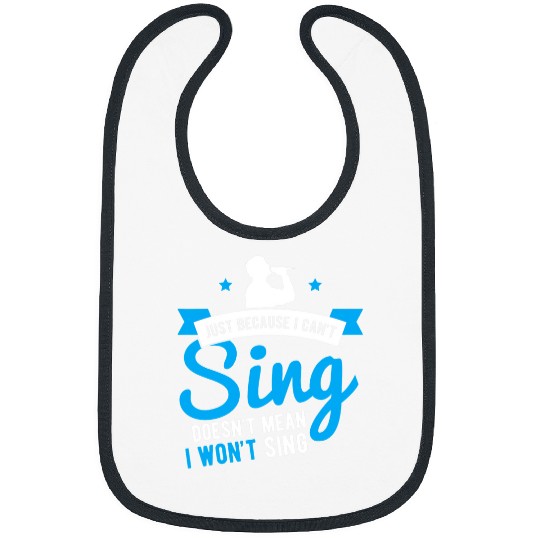 Funny Guitar Lover Just Because I Cant Sing Doesnt Mean I Wont 16 Guitarist Bibs