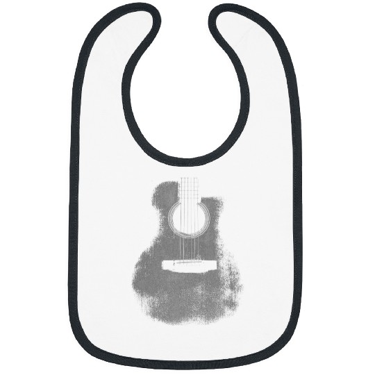 Funny Guitar Acoustic Guitar Player Classic Rock Star Blues Music 21 Bibs