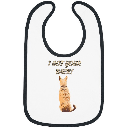 Chihuahua Pet I Got Your Back Cute Chihuahua Guard Dog Version 2 Bibs