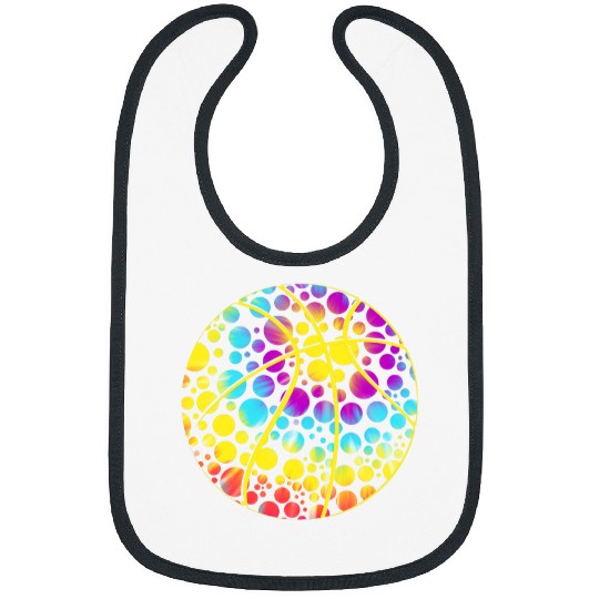 Sport Basketball International Dot Day Happy Polka Dot Basketball Lover Sport Bibs