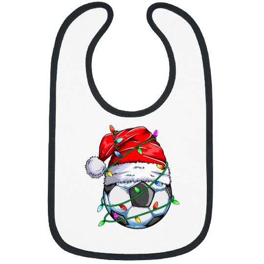 Sport Soccer Christmas Soccer Ball Team Santa Sports xmass Men Boys Kids Bibs