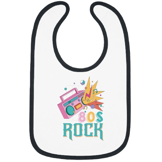 Funny Guitar Funny Quote 80s Rock and Roll Vintage Music Guitar Band Guitarist Bibs