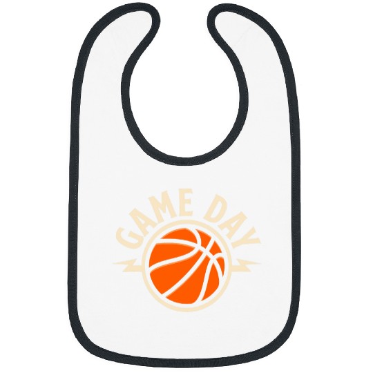 Sport Basketball Game Day Funny Basketball Player Slam Dunk Baller Bibs