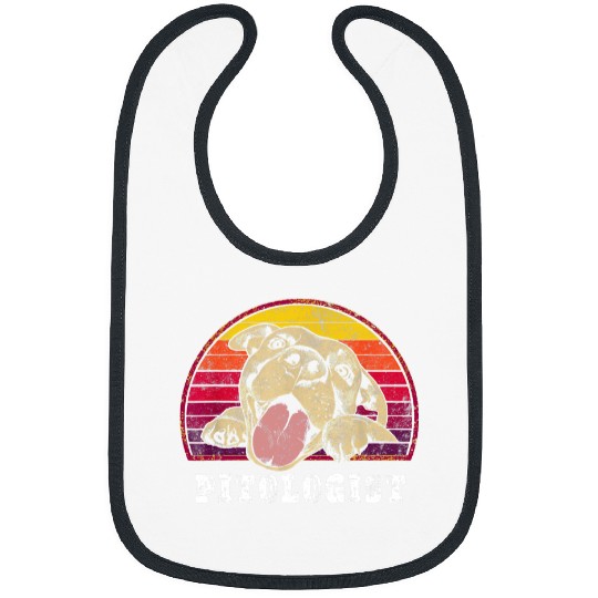 American Bulldog Pet Hippo Gift Bully Pitologist Pit Bull Pitty Velvet Hippo Pitbull Lovers Pitbull Bibs