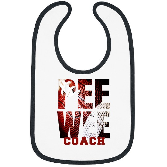 Sport American Football Pee Wee Football Coachs Gift Support Youth Athletic Sports Bibs