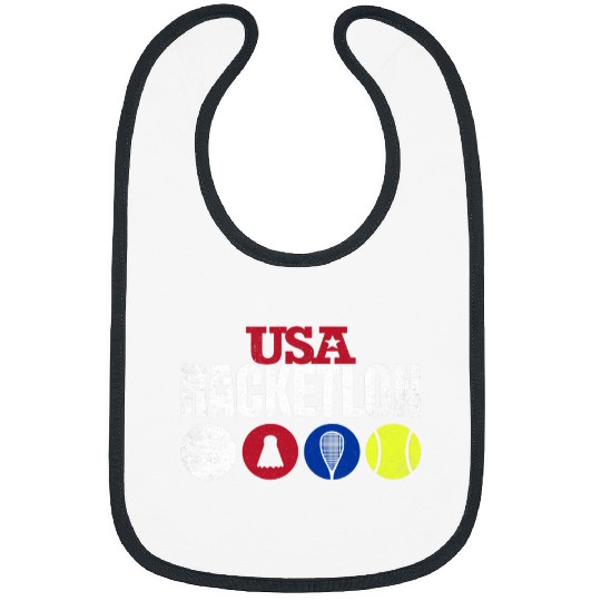 Sport Ping Pong USA Racketlon Table Tennis Badminton Squash Tennis Sport Bibs