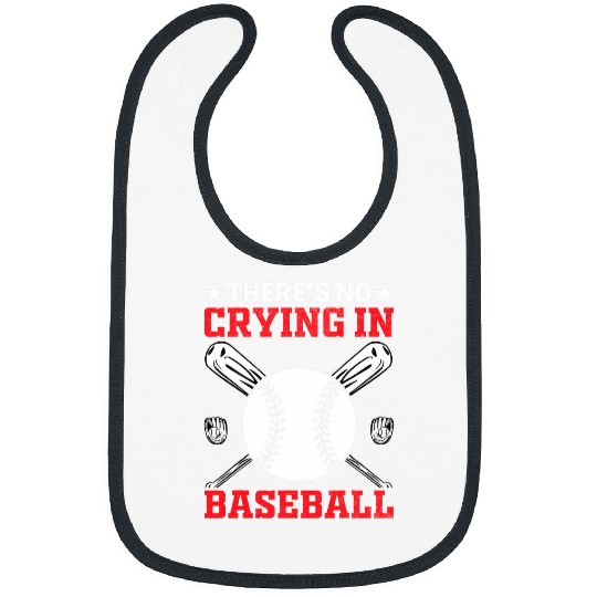 Sport Baseball No Crying In Baseball Men Boy Softball 1 Bibs