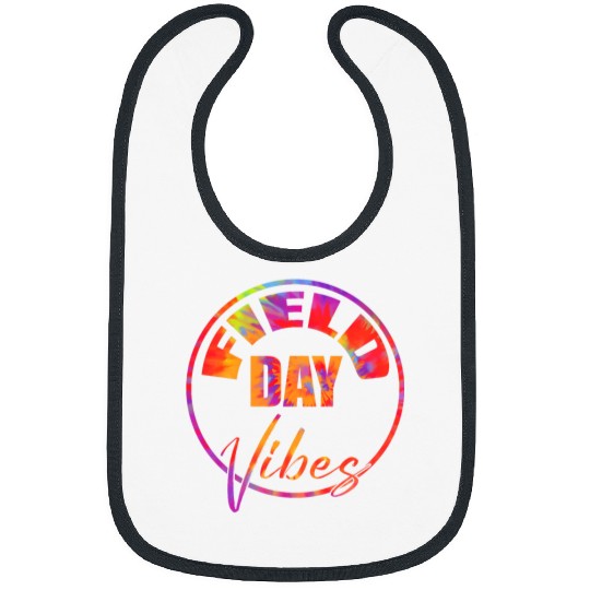 School Field Day Vibes Tie Dye Outdoor Playground Trip Bibs