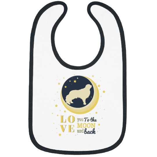Cavalier King Charles Spaniel Pet Love King Charles Spaniel English Toy Spaniel To The Moon Bibs