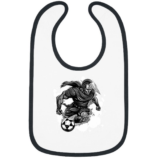 Sport Soccer Spartan Playing Soccer Team Gladiator Sparta Bibs