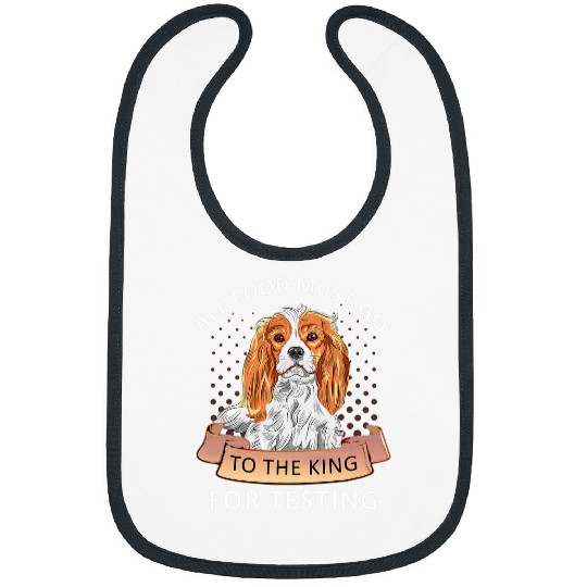 Cavalier Pet Funny Cavalier King Charles Spaniel Puppy Cute Love 2 Bibs
