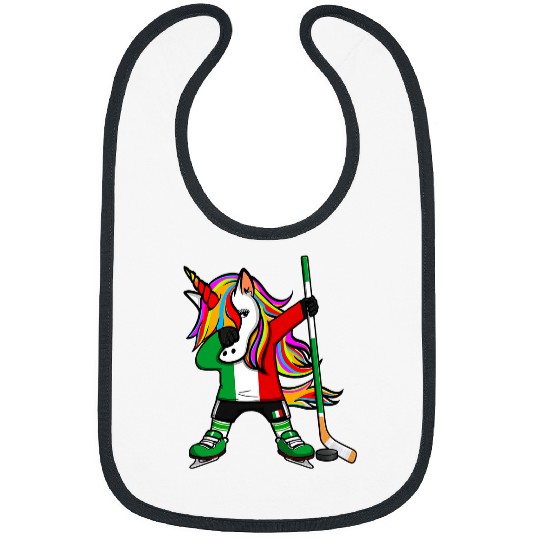 Sport Hockey Unicorns Dabbings Unicorns Italy Ice Hockey Fans Jersey Winter Sports Bibs
