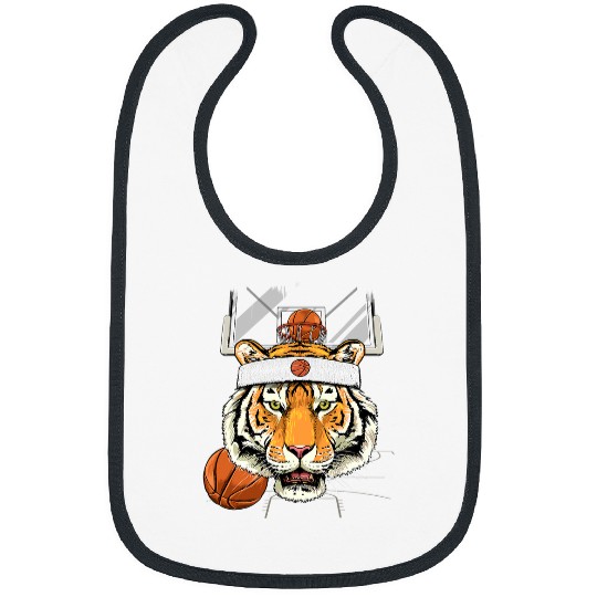 Funny Basketball Tiger Basketball Tiger Lovers Basketball Player Bibs