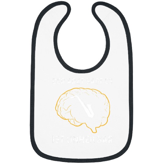 Funny Saxophone Orchestra Music Wind Instrument Brain Bibs