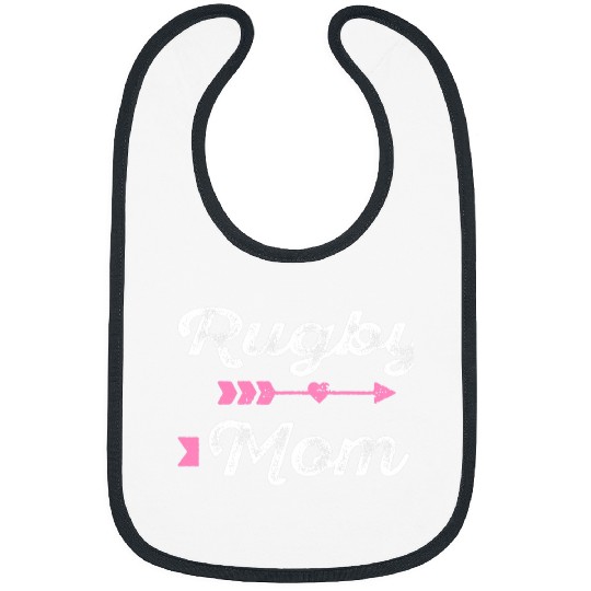 Sport Rugby Mom Funny Rugby Lovers Bibs