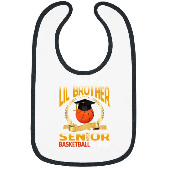 Sport Basketball Lil Brother Senior Class Of 2024 Basketball Player Bibs