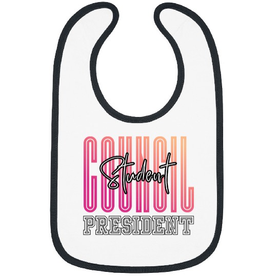 Student Council President School Student Council Vote Me Bibs