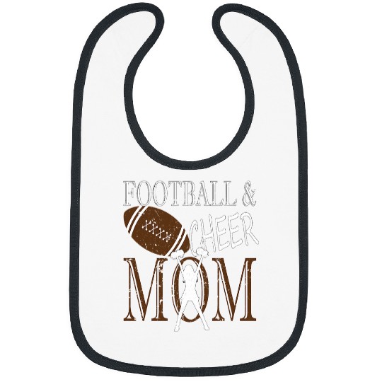 Sport American Football Cheer Mom Bibs
