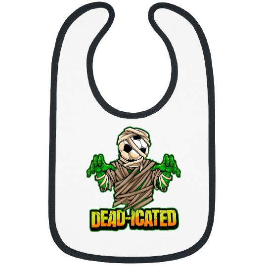 Sport Soccer Zombie Soccer Player Scary Soccer Halloween 2 Bibs