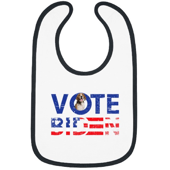Beagle Pet My Beagle Want Vote For Joe Biden. Funny President Bibs