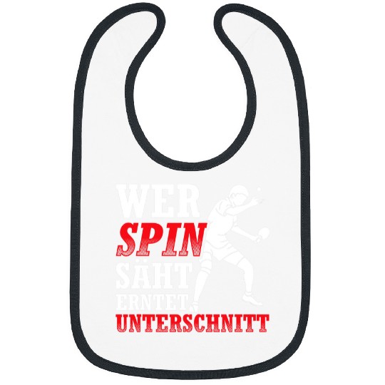 Sport Ping Pong Who Spin Sews Undercut Bibs