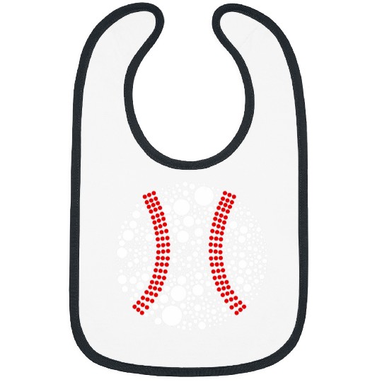 Sport Baseball Happy Dot Day International Dot Day Polka Dot Bibs