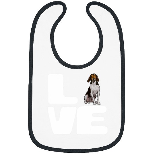 Coonhound Pet Love My Treeing Walker Coonhound Dog Lover Bibs