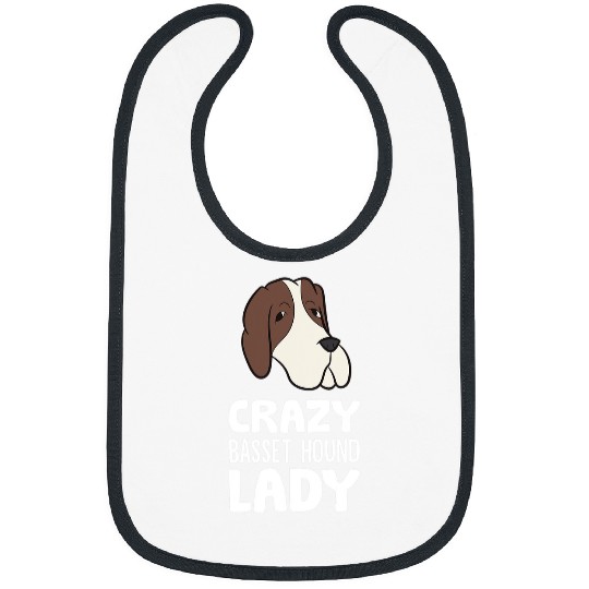 Basset Hound Pet crazys Basset Hound Lady Bibs