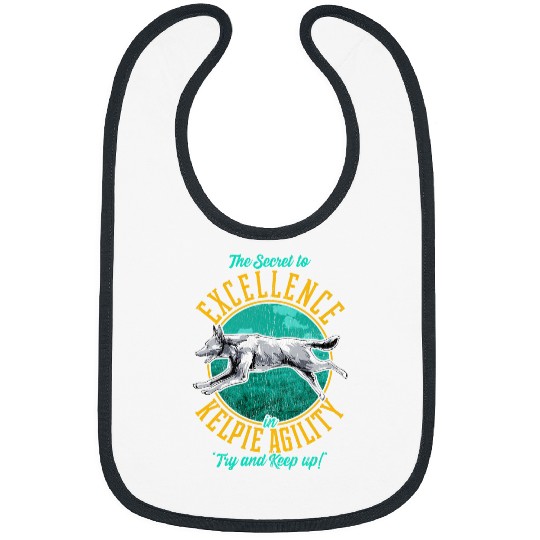 Australian Kelpie Pet Secret Kelpie Tee Australian Sheepdog Australian Kelpie Bibs