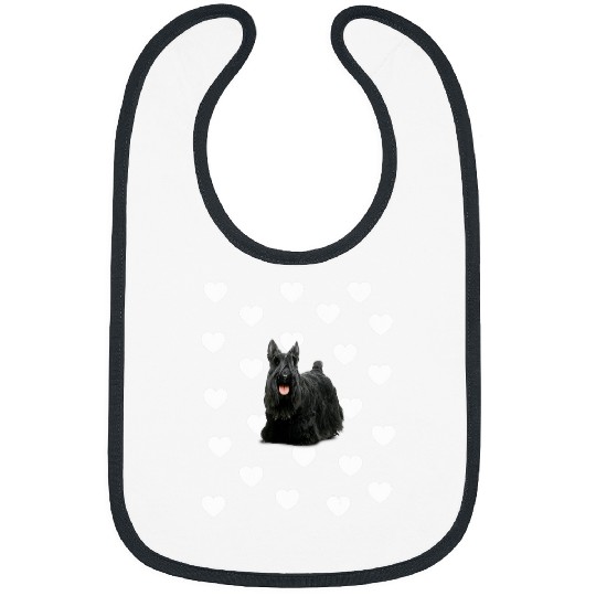 Scottish Terrier Pet Theme Baby Girl nursesry Room Scottie Bibs