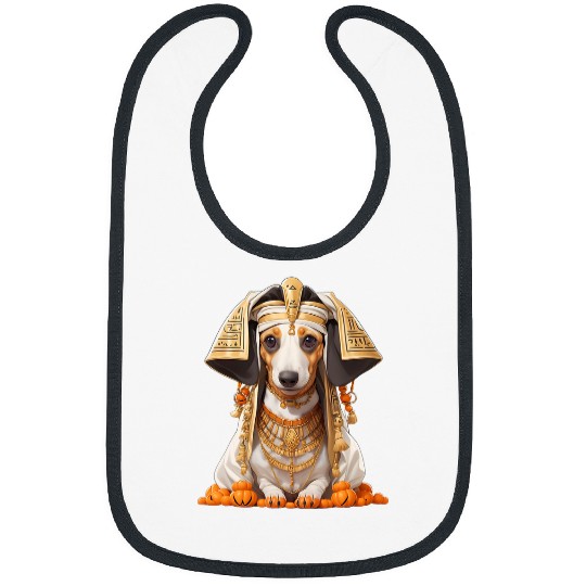 Dachshund Pet Halloween Dachshund Mummy Scary Wiener Dog Halloween Bibs