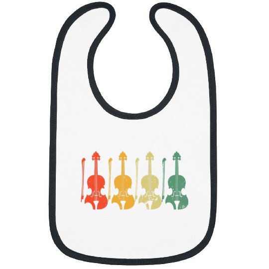 Funny Violin vintages Violin Violinist Classical Music Musician Orchestra 1 Bibs