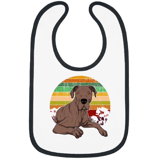 Great Dane Pet German Mastiff Great Dane Sunset 23 Bibs