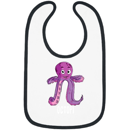 Octopi Funny Pi Day Octopus Geometry Math Teacher Student Bibs
