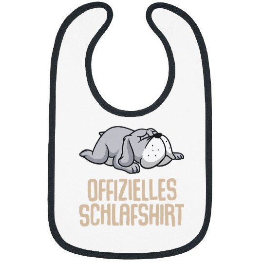 Boxer Pet Official Sleep Pyjamas Dog Bulldog Boxer Gift 2 Bibs