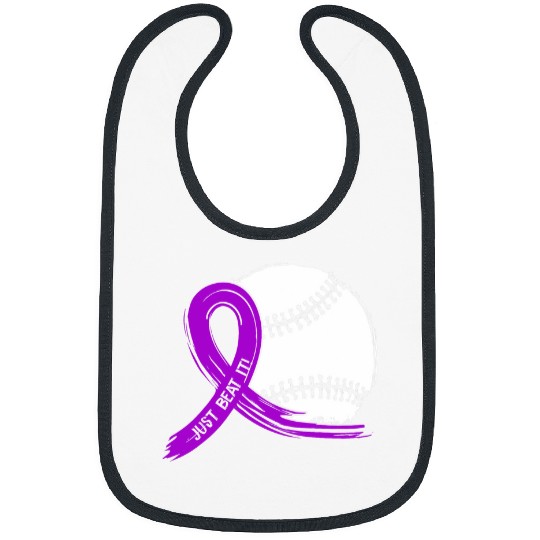 Sport Baseball lupus awareness just beat it baseball lover gift Bibs