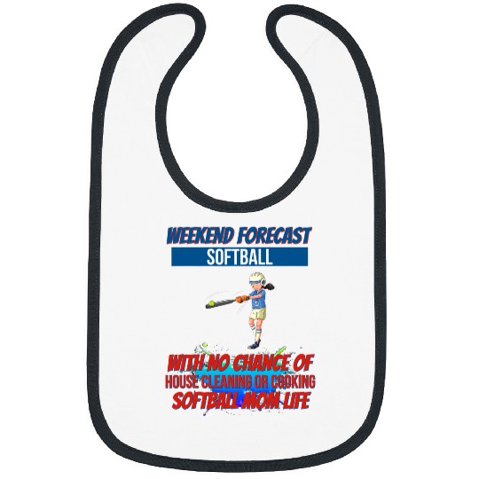 Sport Softball With No Chance Of House Cleaning Or Cooking Bibs