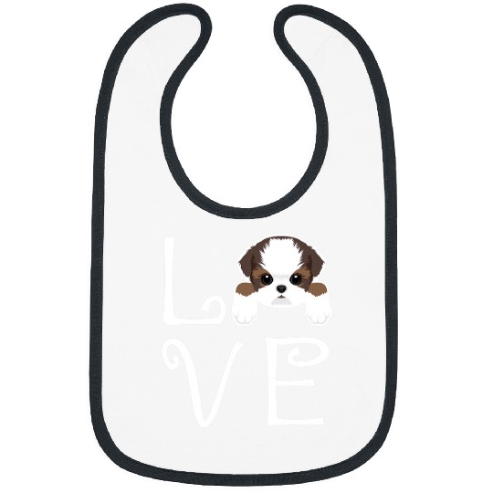 Shih Tzu Pet Love Dog Owner Shih Tzu Puppy Bibs