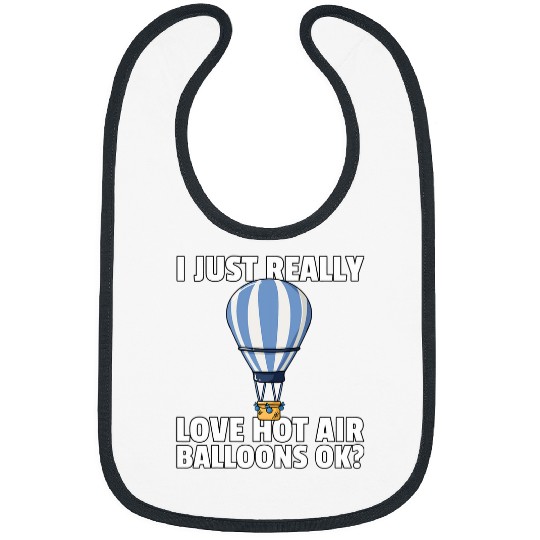Hot Air Balloon Festival For Balloon Pilot 3 Bibs