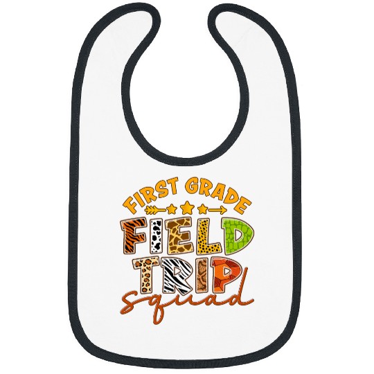 First Grade Zoo Field Trip Squad Matching Students Teacher Bibs