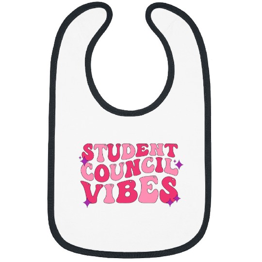 Student Council Vibes School Student Council 1 Bibs